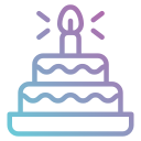 pastel de cumpleaños icon