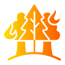 incendio forestal icon