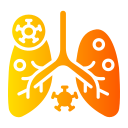 infección de los pulmones icon