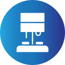 Table lamp icon