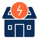 casa solar icon