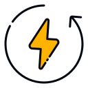 energía renovable icon