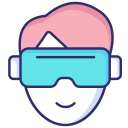 gafas de realidad virtual icon