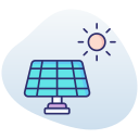 energía solar icon