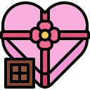 caja de corazon icon