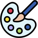 paleta de color icon