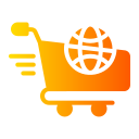 comercio electrónico icon