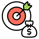 objetivo financiero icon