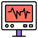 monitor de ecg icon