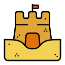 castillo de arena icon