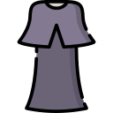 Vestido negro icon