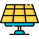 Panel solar icon