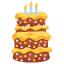 pastel de cumpleaños icon