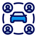 compartir coche icon