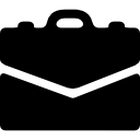 Briefcase bag icon