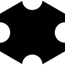 escudo de forma irregular 