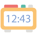 reloj digital icon