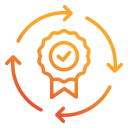 medalla circular icon