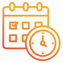 calendario de horarios icon