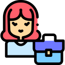 Mujer de negocios icon