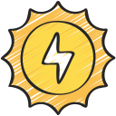 energía solar icon