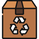 caja de reciclaje icon