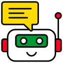 robot de chat icon