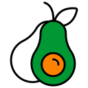 medio aguacate icon