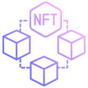 cadena de bloques nft icon