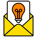 idea de correo electrónico icon