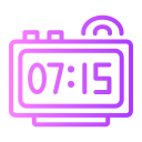 reloj digital icon