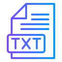 archivo de texto icon