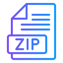 archivo zip icon