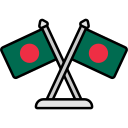 bandera de bangladesh icon