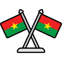 bandera de burkina faso icon