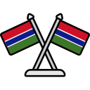 bandera de gambia icon