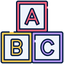 bloque abc icon