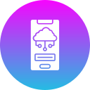 nube móvil icon