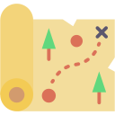 mapa del tesoro icon