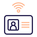 tarjeta de identificación icon