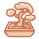 Árbol bonsai icon