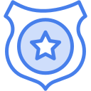 placa de policía icon