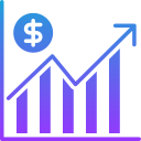 el crecimiento del negocio icon