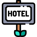 signo de hotel icon