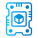 chip de computadora icon