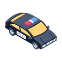 coche de policía icon