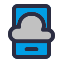 servicio de almacenamiento en la nube icon