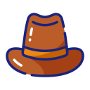 sombrero de vaquero icon