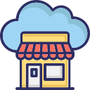 compras en la nube icon