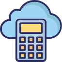 calculadora de nube icon